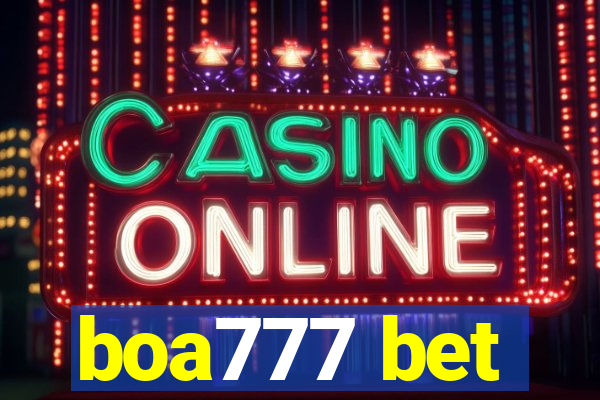 boa777 bet